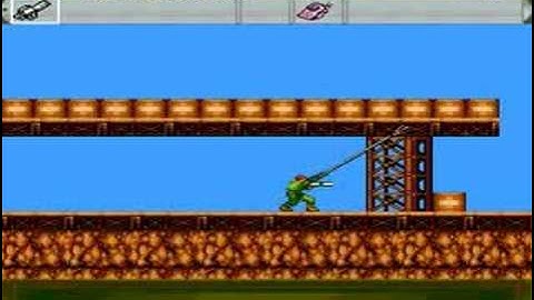 Bionic Commando Rearmed gameplay footage stomps in