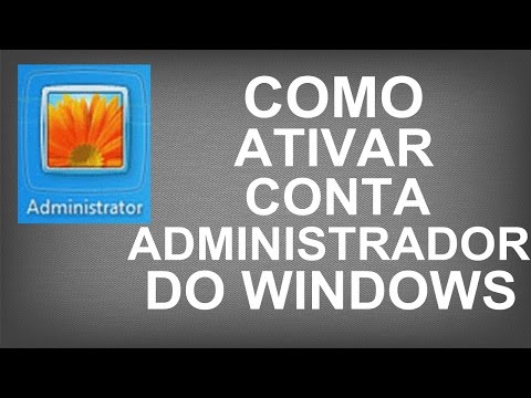 Vídeo: Como Habilitar Uma Conta De Administrador