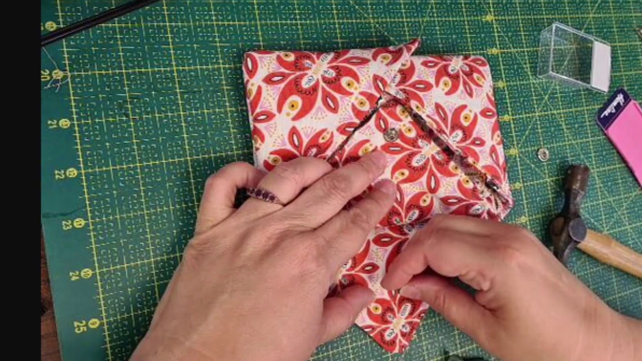 Sarah Payne - live - Making a super quick, super fun bag
