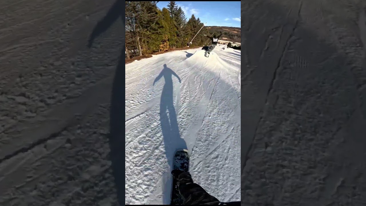 park laps early morning at blue mountain PA 