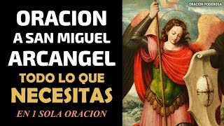 Oracion a San Miguel Arcangel, todo lo que necesitas en 1 sola oración