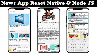 #7 - Connecting to Backend (useState - useEffect) - React Native News App Update
