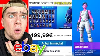Jai Acheté Le Compte Fortnite De Quelquun... Ne Le Faites Jamais