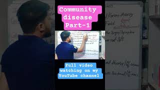community disease part-1 #shorts #explore #youtubeshorts
