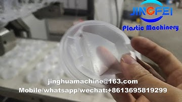 Plastic Thermoforming Machine for PP Coffee Lid, Vacuum Thermoforming, Vacuum forming machine Autom