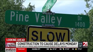 Milling, paving work to cause traffic delays on Fort Wayne’s northeast side