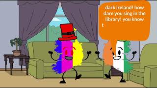 dark ireland sings in the library/grounded