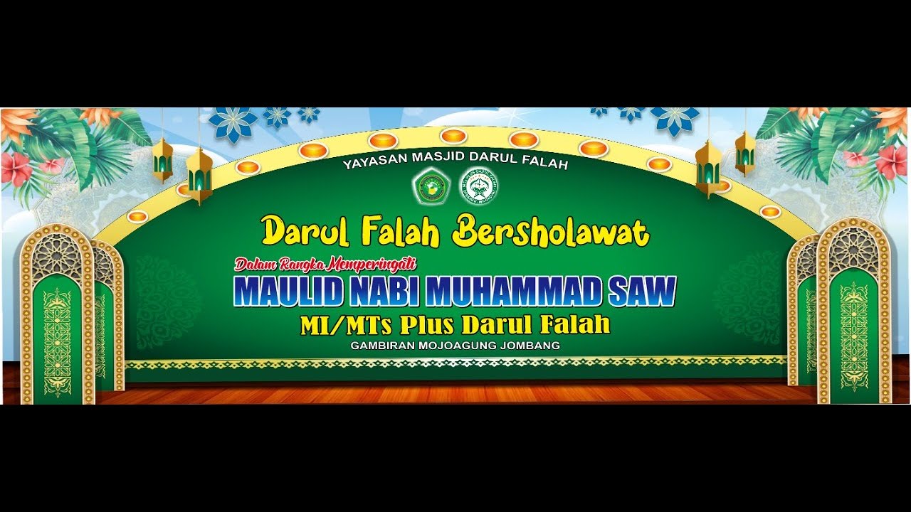 (Live) DARUL FALAH BERSHOLAWAT (MI & MTs Plus Darul Falah) Peringatan ...