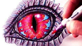 Time lapse drawing of a dragon eye infused with opal colours. hi
everyone! i really hope you enjoy watching this eye. let me know what
yo...