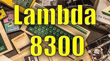 Lambda 8300 - A cheap home computer from 1982