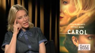 “Carol” stars talk about the film’s message of ‘living as true selves
Carol, starring Cate Blanchett and Rooney Mara, is nominated for 5 Golden Globe awards with both lead actresses’ earning nods for their work as well as director Todd Haynes. Mara Raphael sat down with the cast to talk about the powerful story and message of the film. “Carol” stars talk about the film’s message of ‘living as true selves
