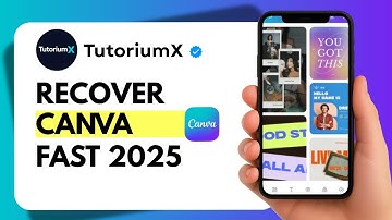 How to Recover Old Canva Account or Lost Projects (2025)