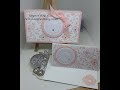 Stampin' Up! Note card gift box