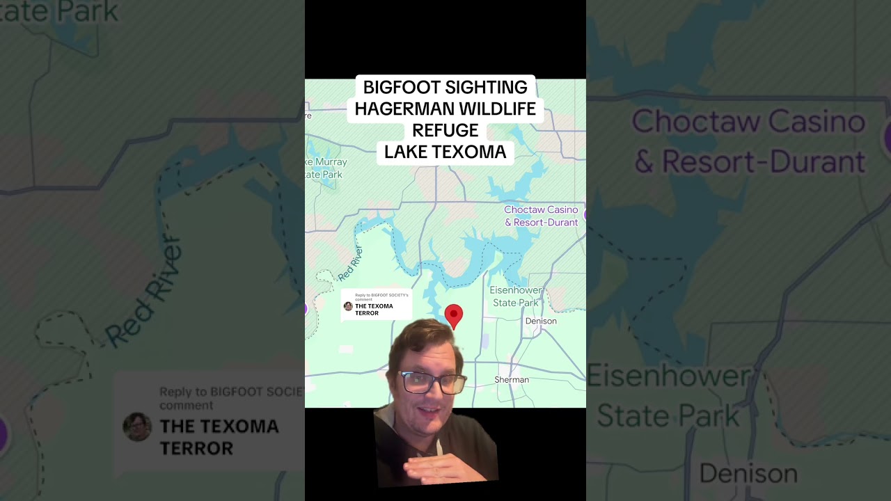 BIGFOOT SIGHTING / HAGERMAN WILDLIFE REFUGE / LAKE TEXOMA #publishtoall #bigfoot #laketexoma