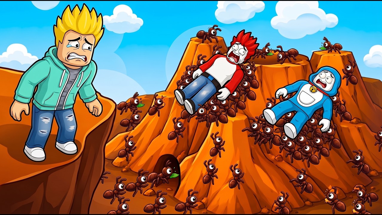 I Built the BIGGEST ANT COLONY in Roblox 🐜😱