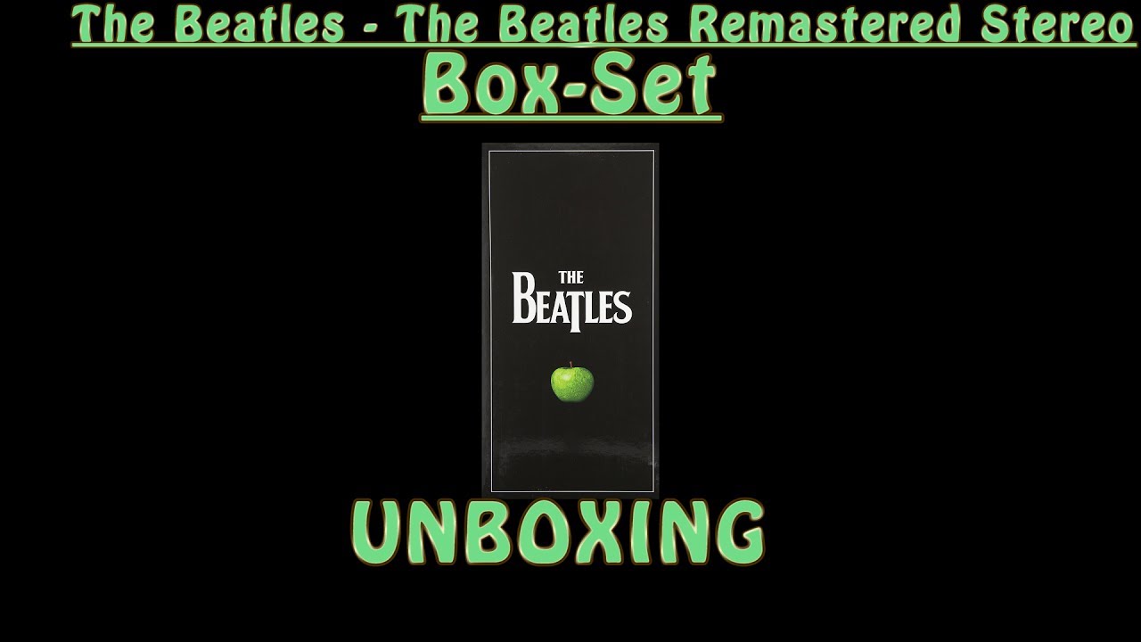 THE BEATLES - THE BEATLES REMASTERED STEREO - Box-Set - UNBOXING