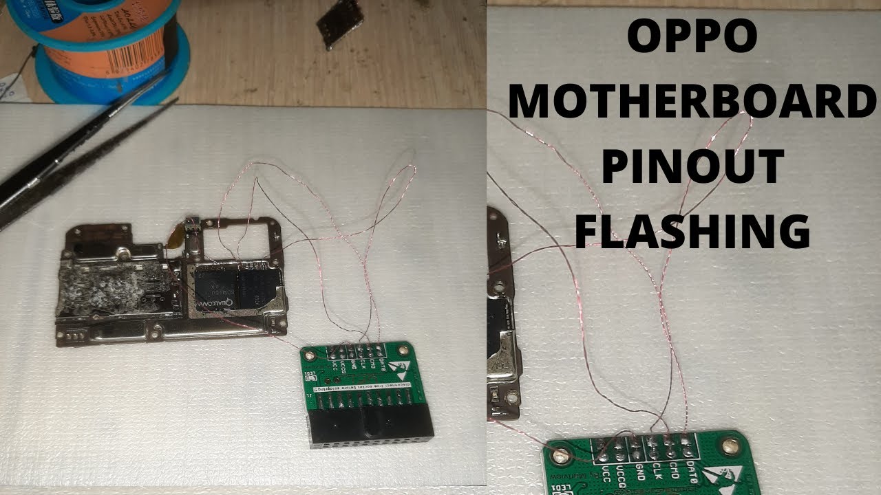 Oppo  ISP  Pinout  Looping For Flashing