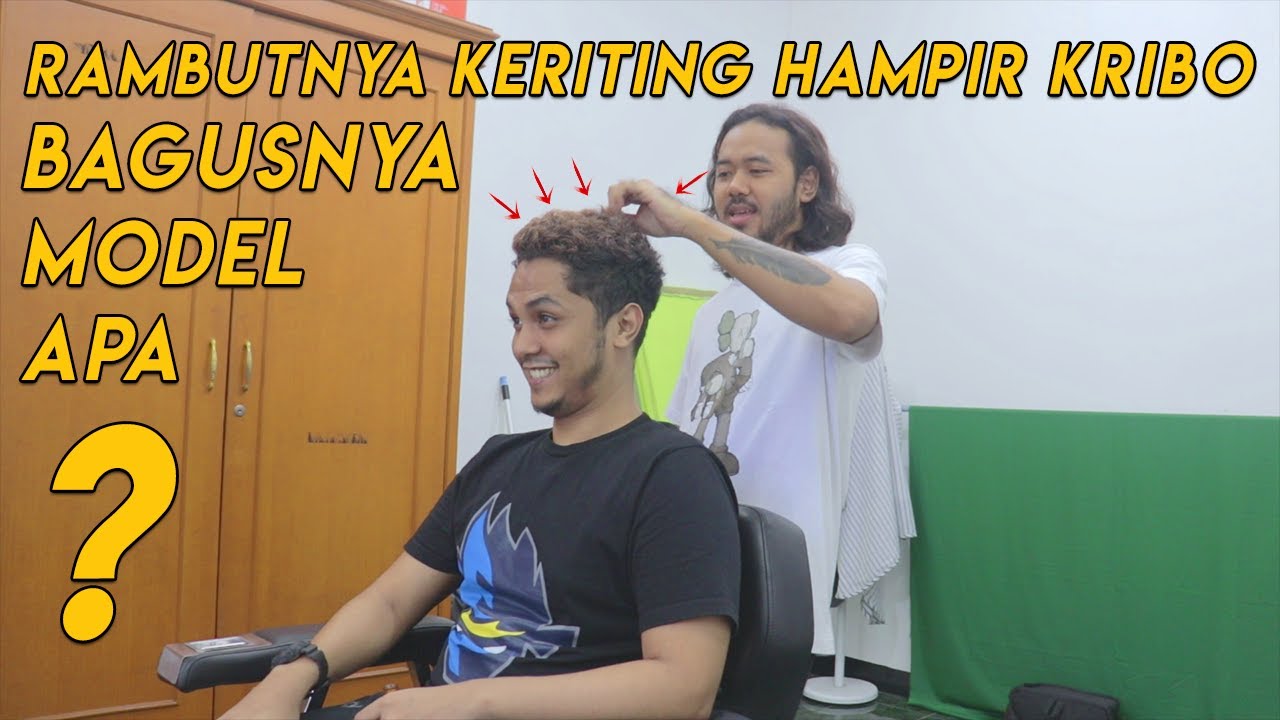  Model  Rambut  Untuk  Rambut  Keriting  dan Kribo YouTube