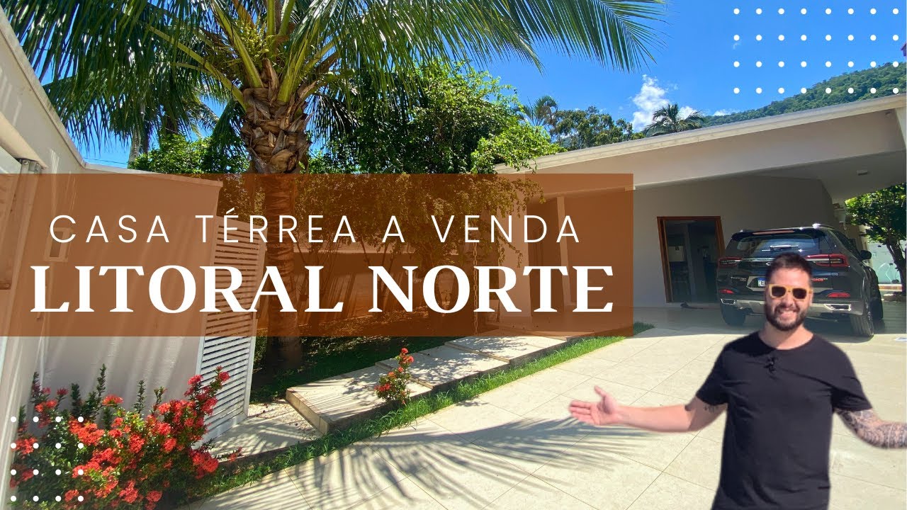 Encantadora casa de praia a venda no litoral de sp! Em São Sebastião! Tour pela casa completo!
