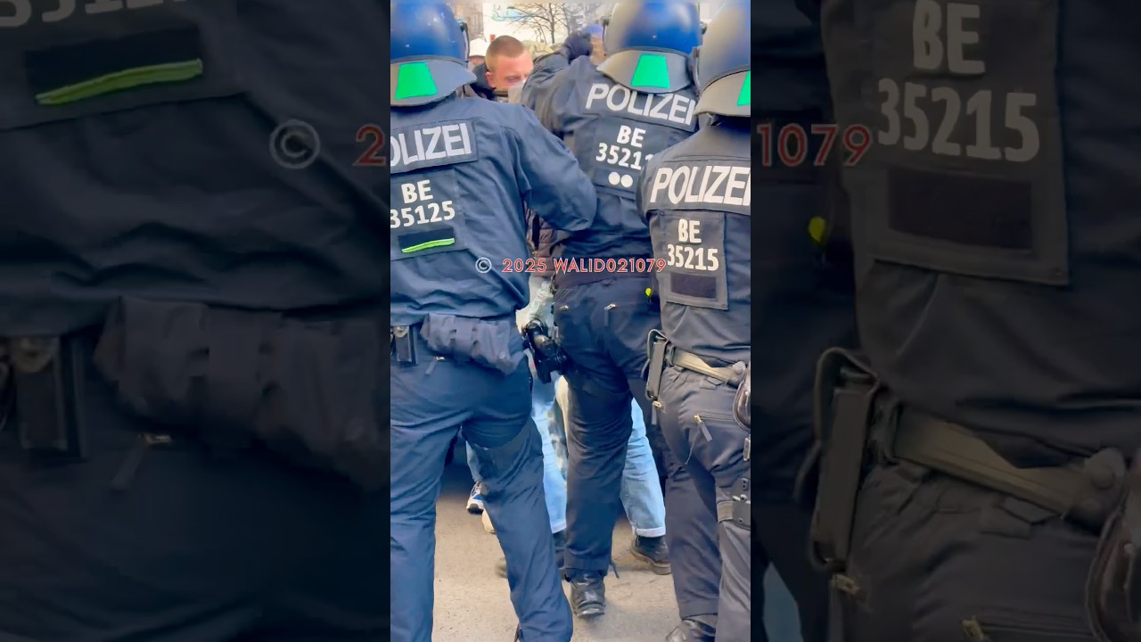 Massive Polizei Gewalt bei der Demo Rechts gegen Links 