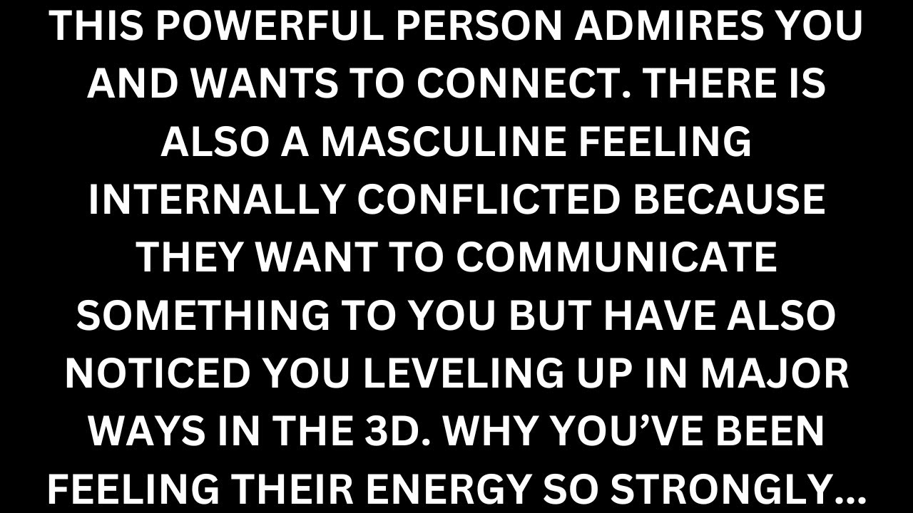 This Powerful Divine Masculine Energy Admires You & Wants to Connect... [Divine Feminine Reading]