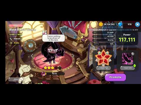 Black Raisin Cookie video