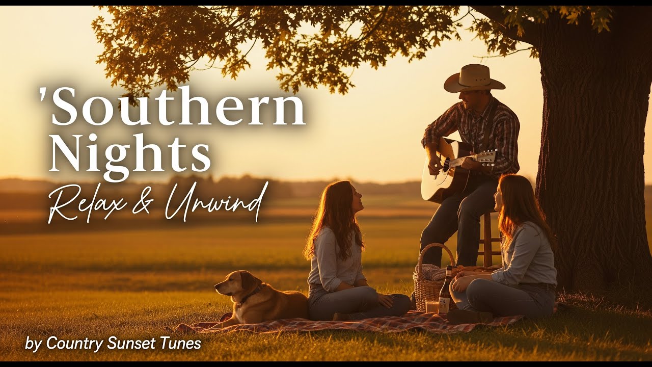 Rustic Sunset Harmony 🌅 Country Guitar Tunes for Study, Sleep, and Stress Relief Peaceful Calm