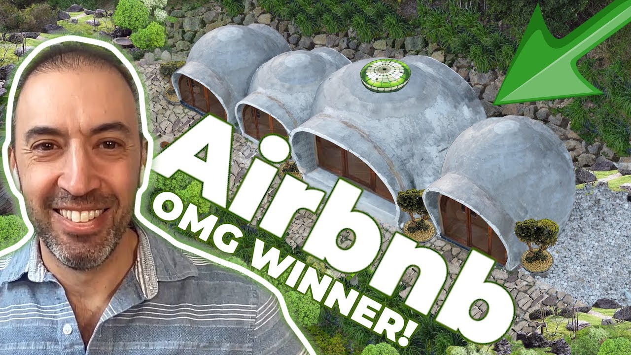 Этот купол из газобетона выиграл конкурс Airbnb OMG на 100 000 долларов!