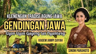 Gending Jawa Klasik  Irama Lembut Suara Siter Gamelan Merdu  Uyon Uyon Kagem Leyeh Leyeh
