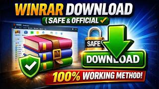 How to Download & Install WinRAR on Windows 11/10 (Official Safe Method)