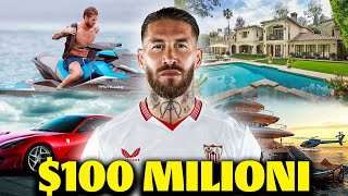Sergio Ramos Patrimonio Netto, Macchine, Villa Di Lusso Del Calciatore Spagnolo