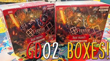Dual Impact - GD02 Booster Box Opening!