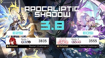 Apocaliptic Shadow 4 3.8 | E2S1 Phainon & E0S1 Castorice Fullstar |  Honkai Star Rail