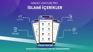 İslami uygulama , Diyanet Ezan Vakitleri, Namaz Vakitleri Pro screenshot 1
