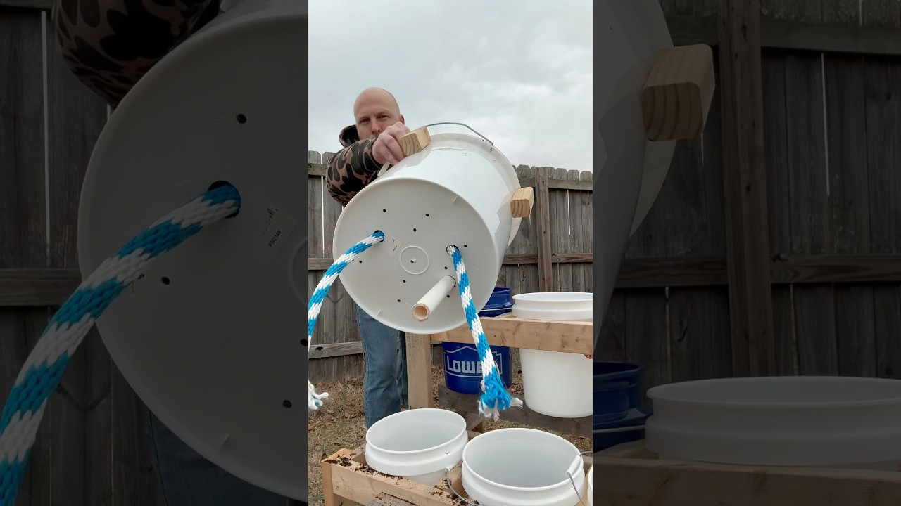 DIY Self Watering Bucket 
