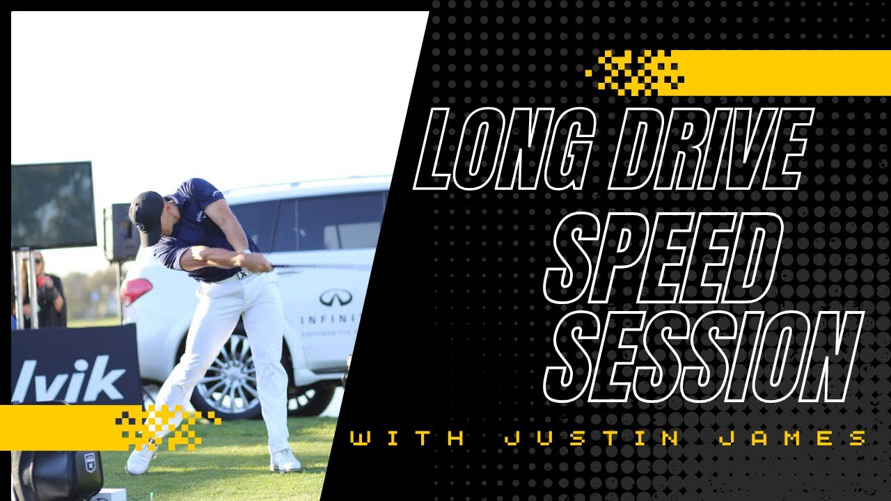 Long Drive Speed Training w Justin James - YouTube