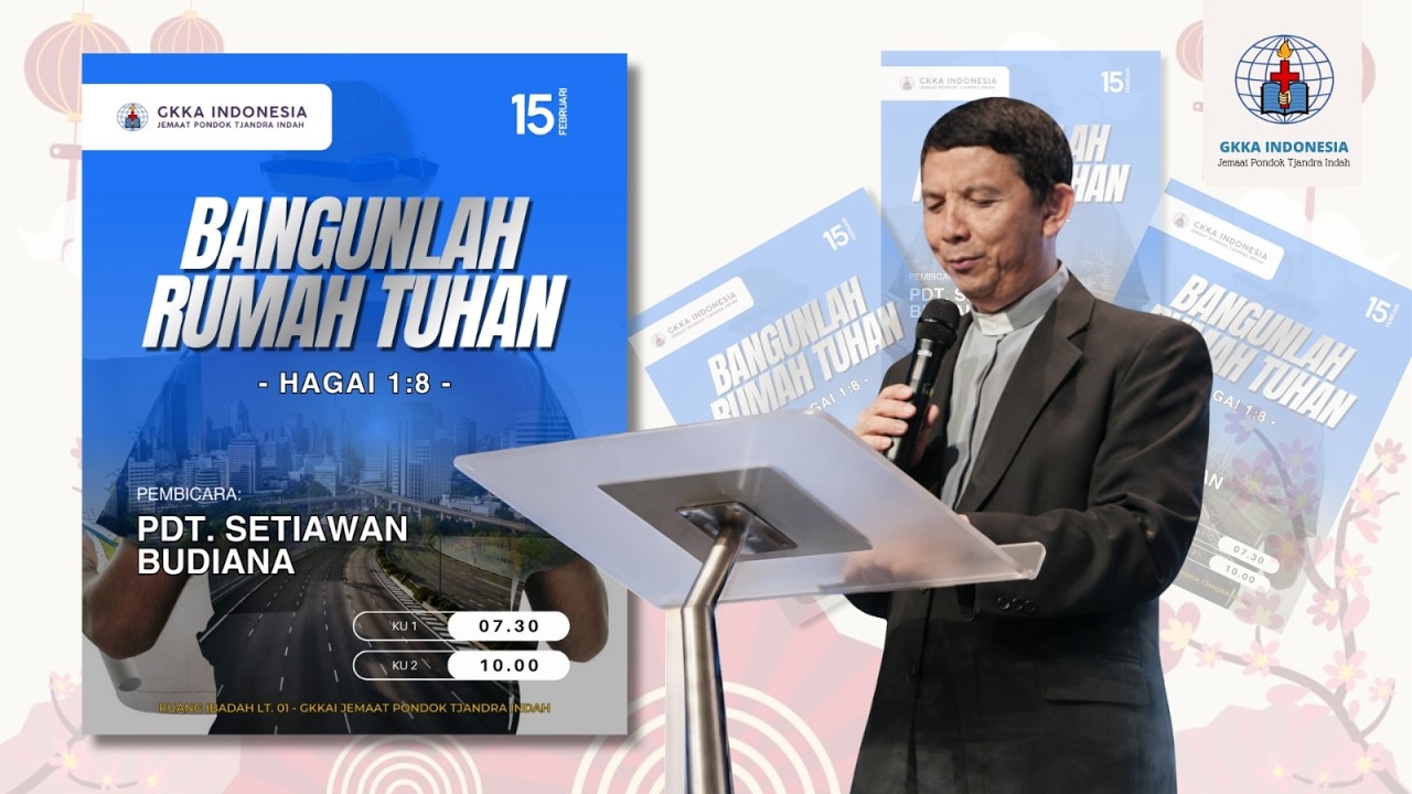 BANGUNLAH RUMAH TUHAN || PDT. SETYAWAN BUDIANA (REKAMAN KHOTBAH)