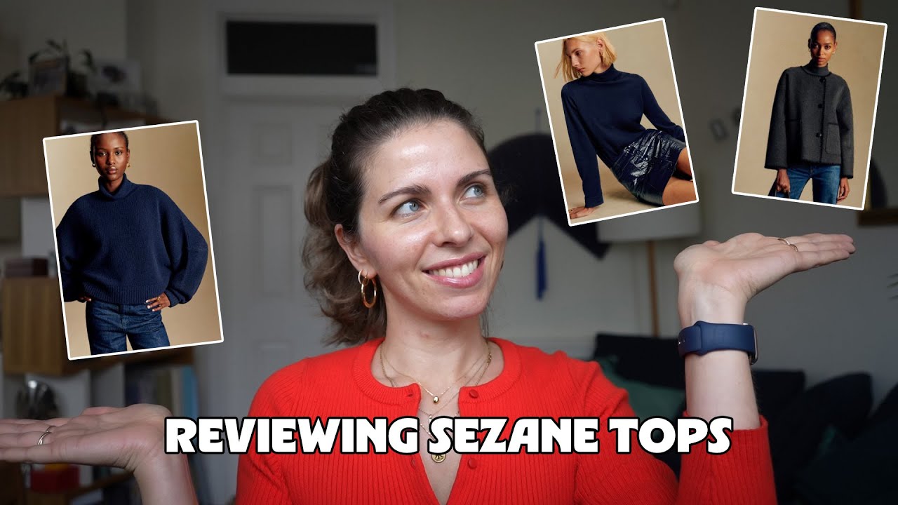 Reviewing 3 Sézane Tops - Nicholas, Soren and Luca ✨