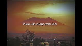 TAU DADI CERITO - Farel prayoga ( lirik lagu )