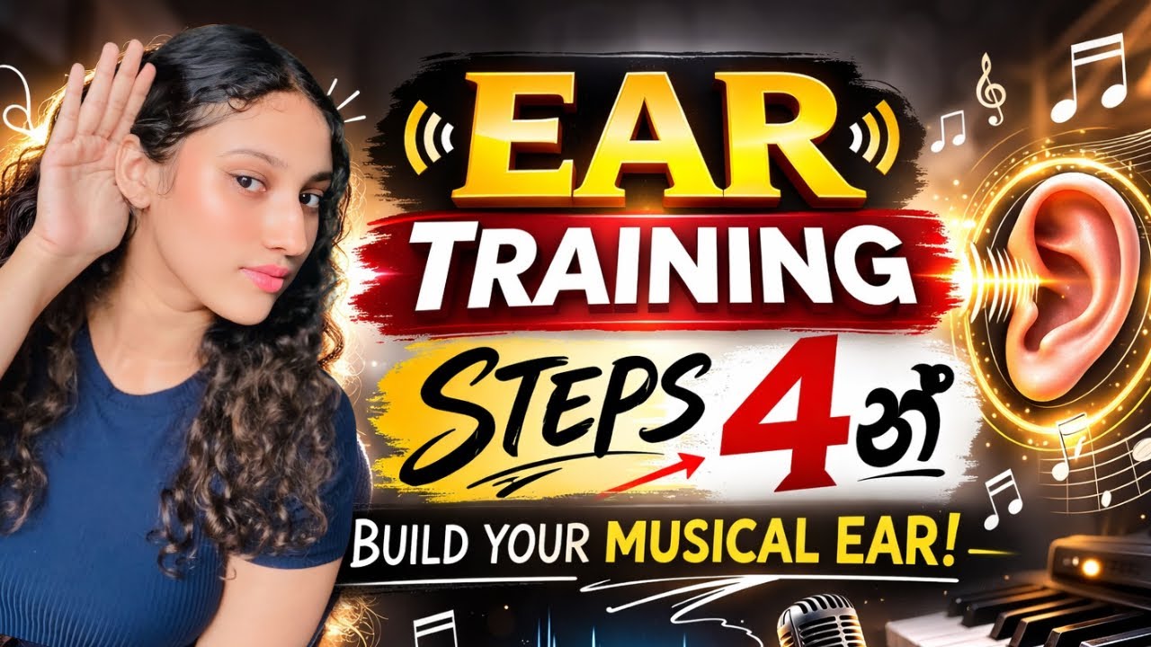 Ear Training මෙච්චර ලේසිද😱? සිංදු කියනකොට අනිවාර්‍ය Musical Ear එක හදාගමු #voicetrainingsinhala 