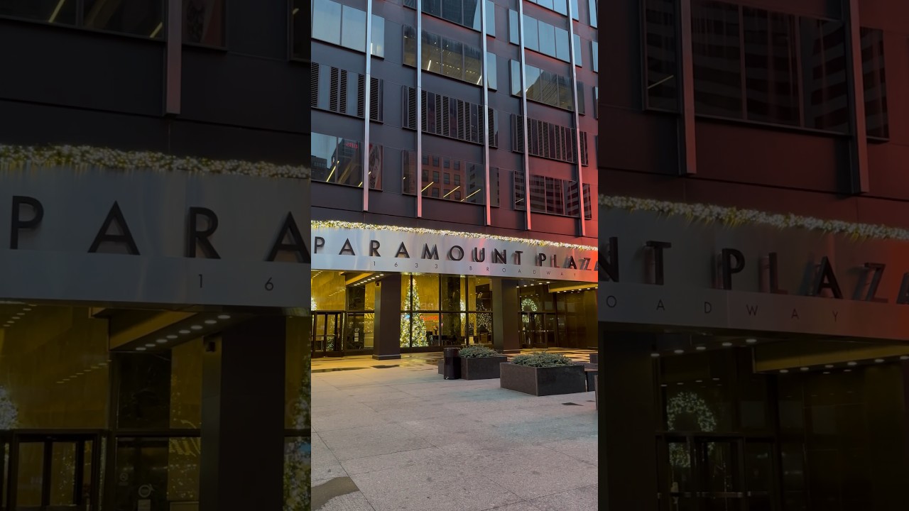 Paramount plaza, also 1633 broadway New York, is a 48-story skyscraper #paramount #plaza #newyork