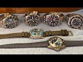 Orient to Doxa, My Half Dozen Blue Divers.