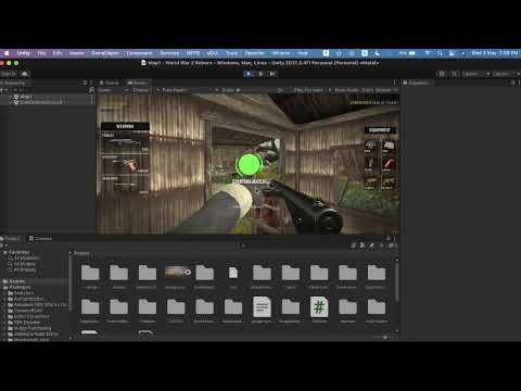 shooter game world war unity source code