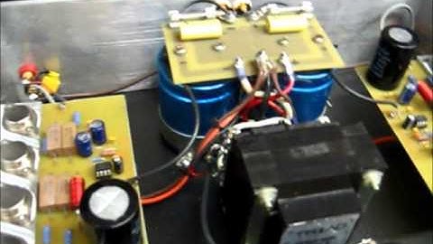 Linear Regulator Amp, Audio