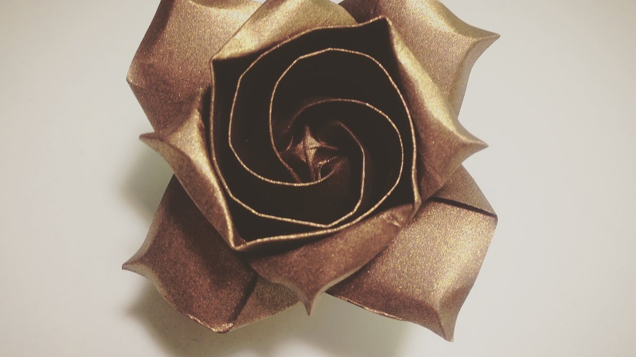 [ORIGAMI] - Kawasaki Rose