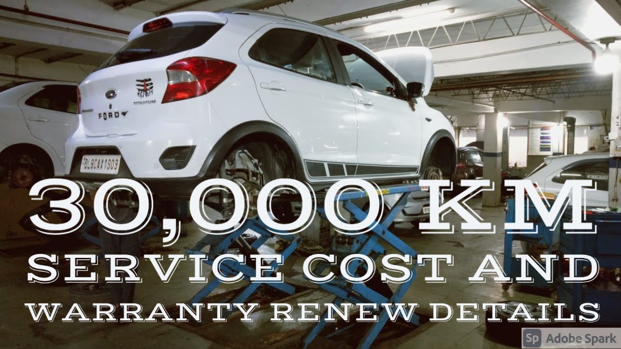 Ford Freestyle|| Service after 30,000km || Warranty renew details ||  Long term review