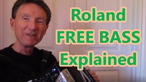 ~Roland Accordion, FREE BASS function, Dale Mathis