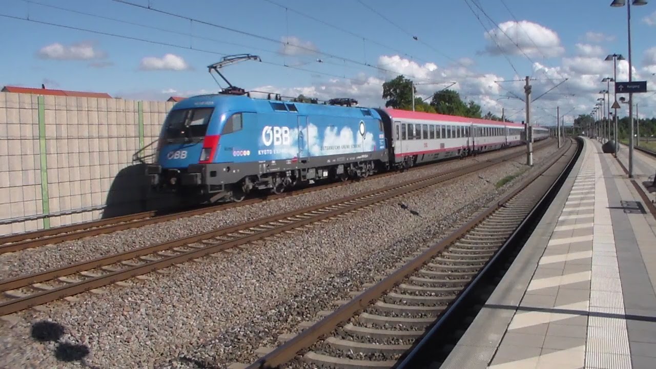 German High Speed Trains at Mering St. Afra (August 2014)