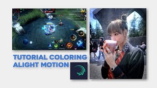 Tutorial coloring alight motion Soft Blue Preset | ✳️ 3 screenshot 5