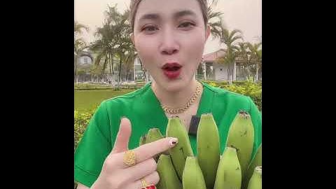 Chuối tiêu chữa bệnh dạ dày đại tràng